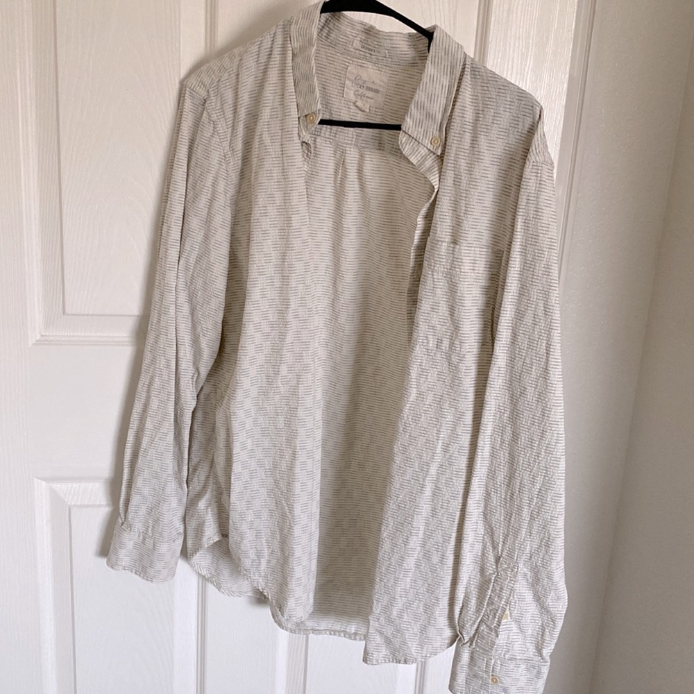 Lucky striped button down